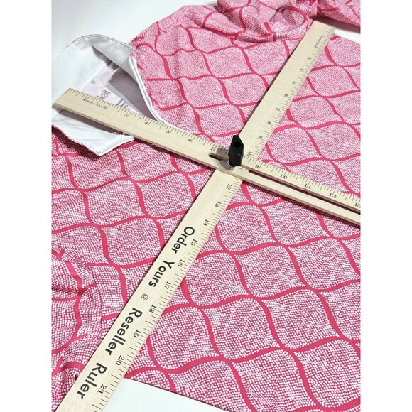 SanSoleil SolTek UPF 50 Cooling 3/4 Zip Golf Shirt Raspberry Pink Women Size L - Picture 10 of 13